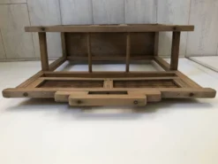 Porte parapluie ancien en bois