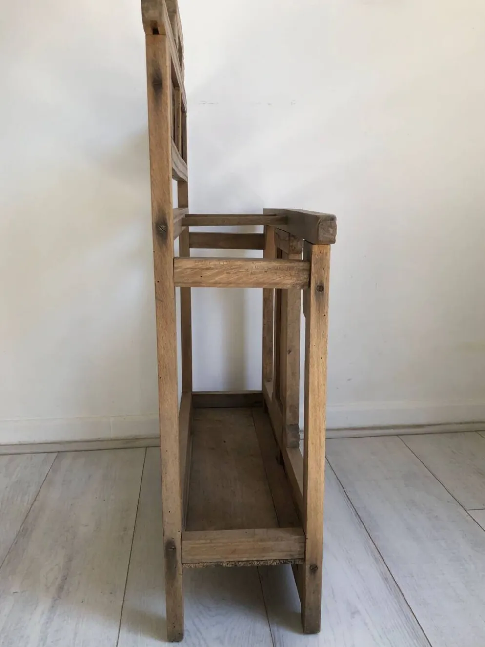 Porte parapluie ancien en bois