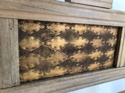 Porte parapluie ancien en bois