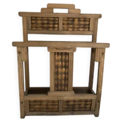 Porte parapluie ancien en bois