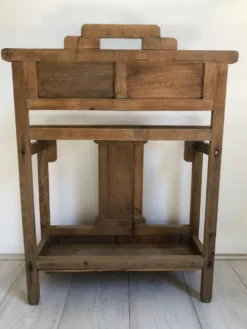 Porte parapluie ancien en bois