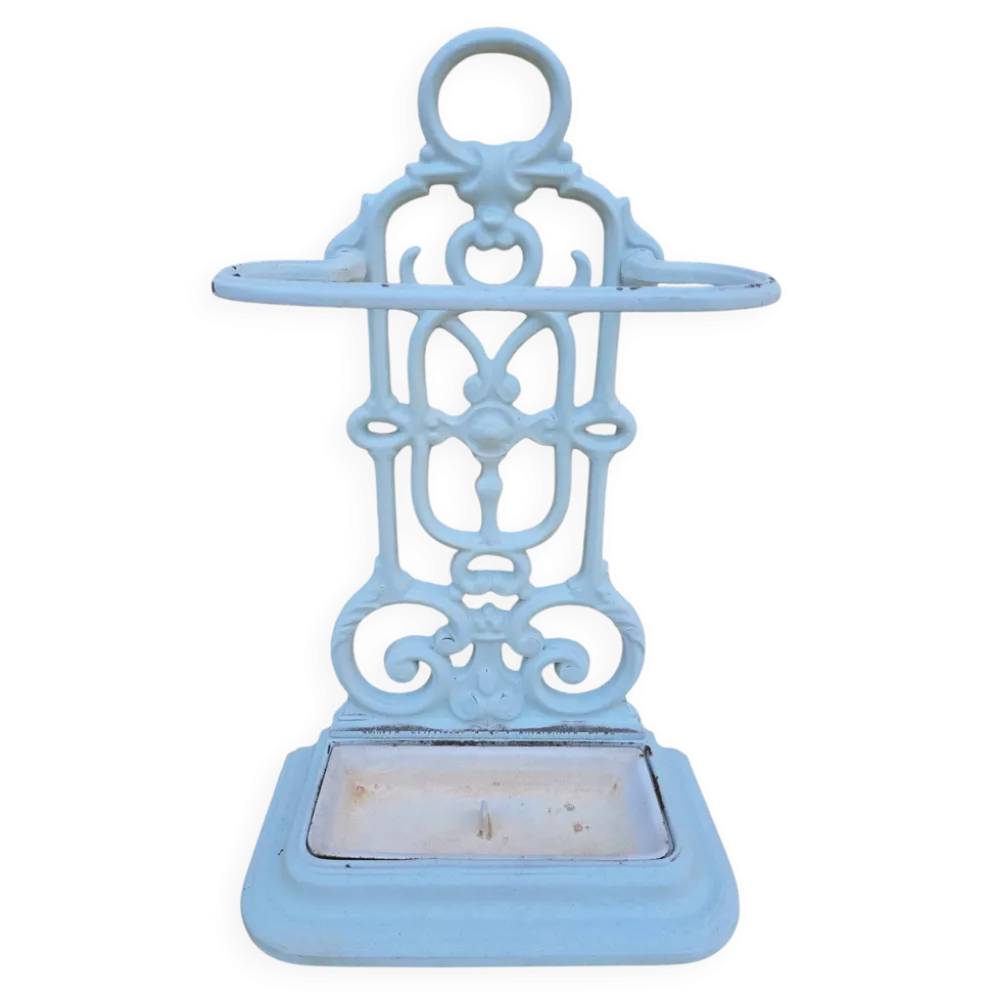Porte-parapluie Art nouveau en fonte – Deville, Pailliette & Cie, Char