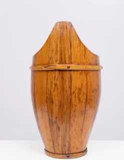 Porte-parapluie courbé en bois, années 1960, France