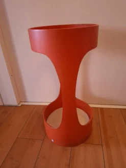 Porte parapluie en bois vintage 70'S