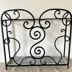 Porte parapluie en fer forgé