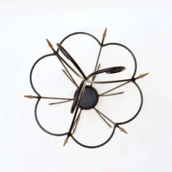 Porte-parapluie en fer forgé mid-century - années 1960
