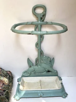 Porte parapluie en fonte émaillée début XX