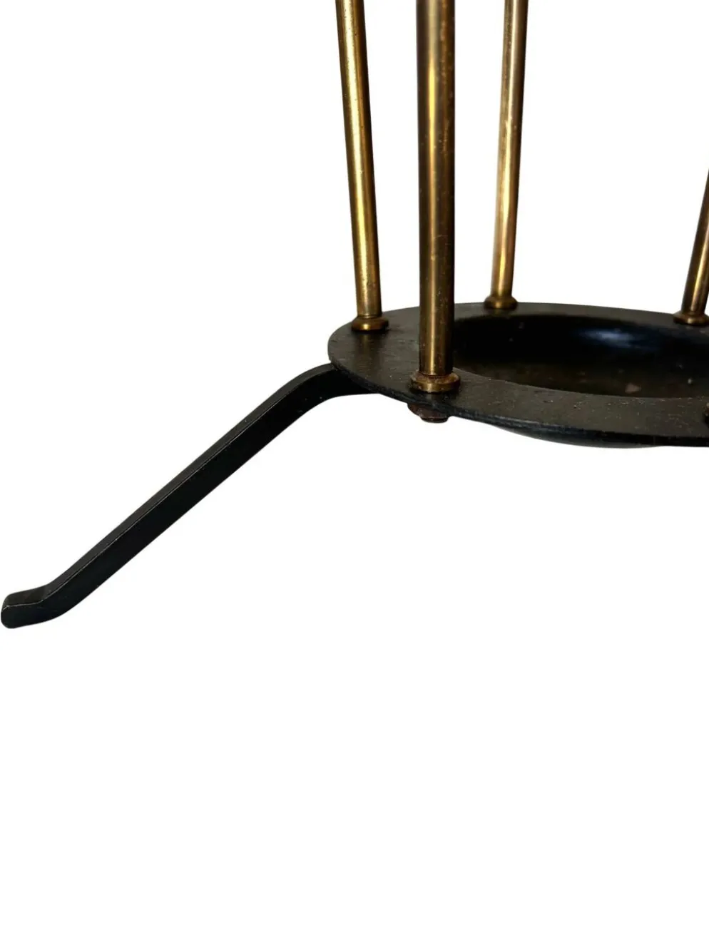 Porte-parapluie en laiton Mid Century