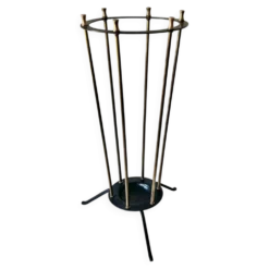 Porte-parapluie en laiton Mid Century