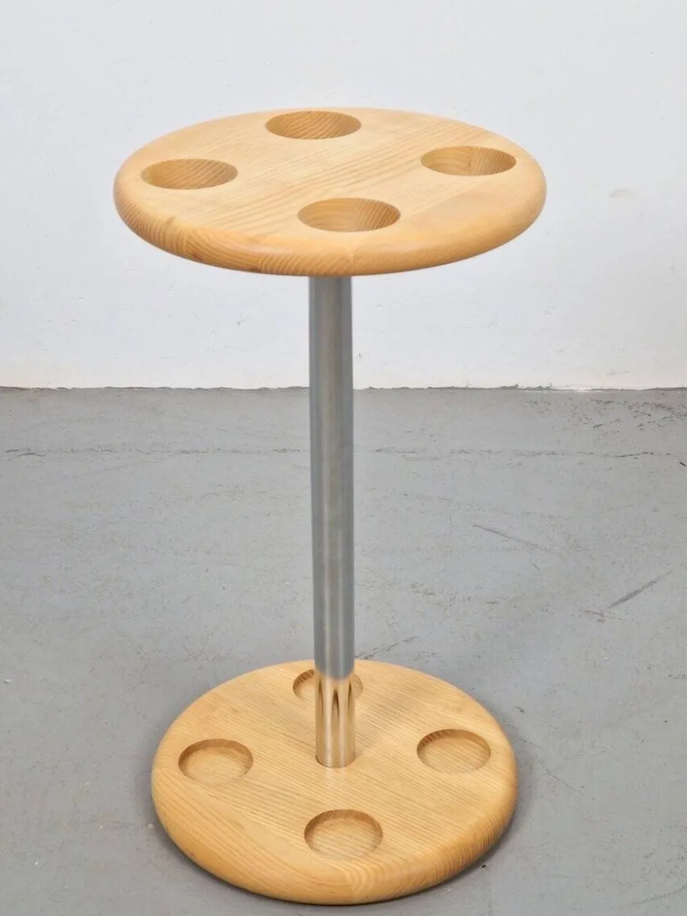 Porte-parapluie en pin vintage de Brødrene Andersen Møbelsnedkeri, Danemark, années 1970.