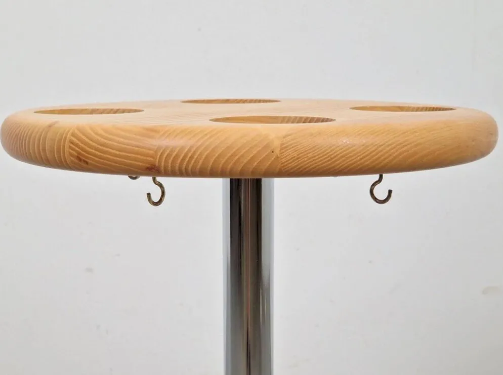 Porte-parapluie en pin vintage de Brødrene Andersen Møbelsnedkeri, Danemark, années 1970.