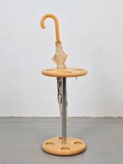 Porte-parapluie en pin vintage de Brødrene Andersen Møbelsnedkeri, Danemark, années 1970.