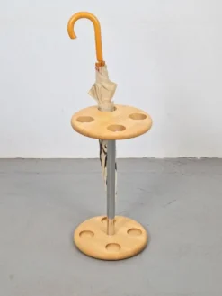 Porte-parapluie en pin vintage de Brødrene Andersen Møbelsnedkeri, Danemark, années 1970.