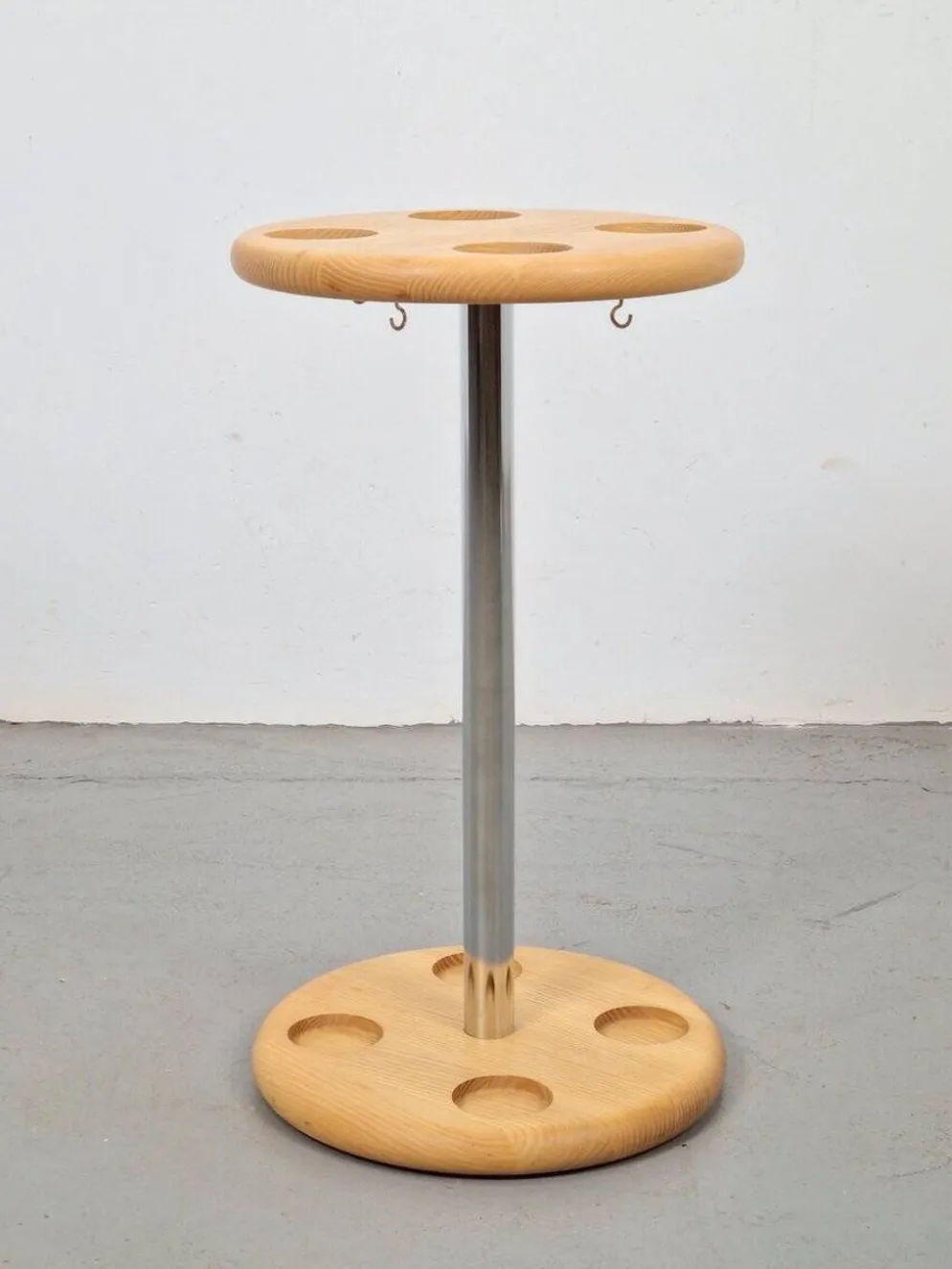 Porte-parapluie en pin vintage de Brødrene Andersen Møbelsnedkeri, Danemark, années 1970.