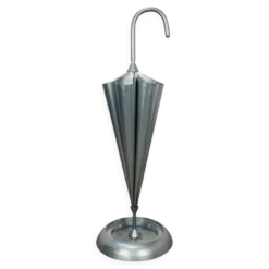 Porte parapluie métal gris 97 cm