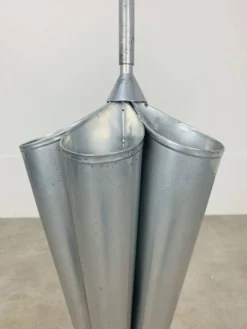 Porte parapluie métal gris 97 cm