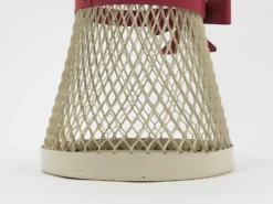 Porte-parapluie à nœud papillon style Mathieu Matégot, milieu du siècle, métal, France, années 1950