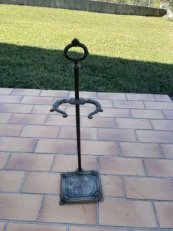 Porte-parapluie, porte-canne en laiton vintage