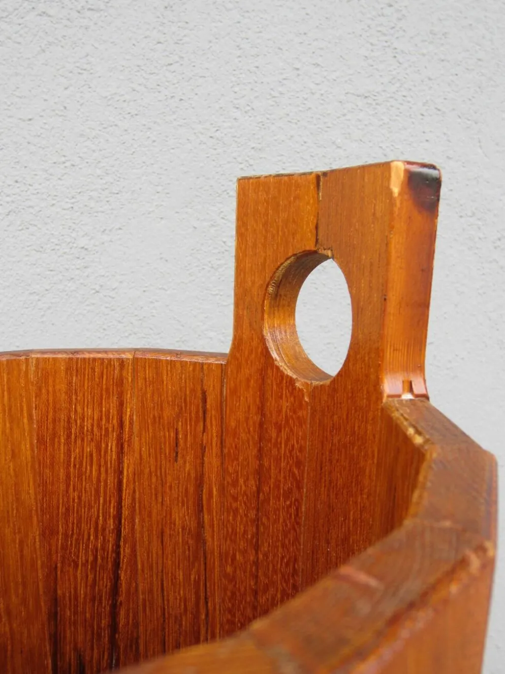 Porte-parapluie scandinave en teck par J.H Sävsjö