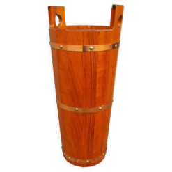 Porte-parapluie scandinave en teck par J.H Sävsjö