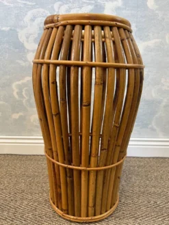 Porte-parapluies en bambou attribué à Franco Albini, Italie, années 1950