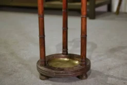 Porte-parapluies en hêtre imitation bambou 1930’s