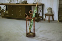 Porte-parapluies en hêtre imitation bambou 1930’s
