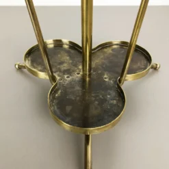 Porte-parapluies en laiton, années 1950