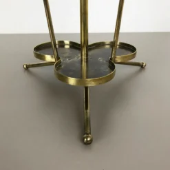 Porte-parapluies en laiton, années 1950