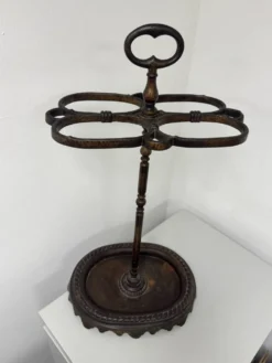 Porte-parapluies porte cannes en fonte XIXe s / Style Napoléon III