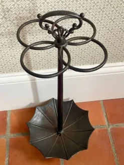 Porte-parapluie Vintage Ombrelle en Fer Forgé