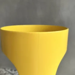Porte-parapluie vintage par Schönbuch, support à parapluie jaune, pop art, vintage