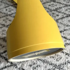 Porte-parapluie vintage par Schönbuch, support à parapluie jaune, pop art, vintage