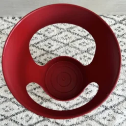 Porte-parapluie vintage par Schönbuch, support à parapluie rouge, Pop Art