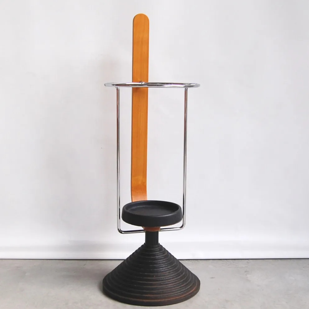 Porte parapluie vintage post-moderne Origlia Italy 1980s