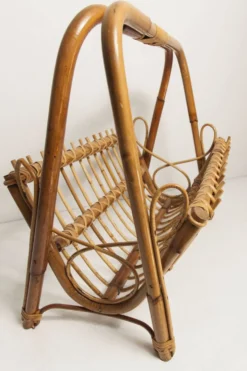 Porte revue en bambou 1960