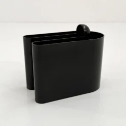 Porte-revue noir par Rodolfo Bonetto pour Bilumen, 1970