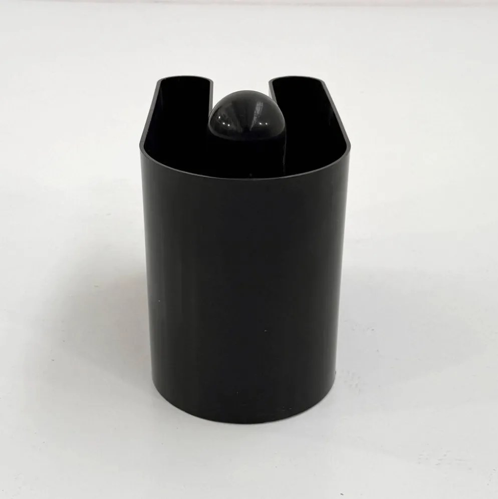Porte-revue noir par Rodolfo Bonetto pour Bilumen, 1970