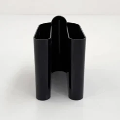 Porte-revue noir par Rodolfo Bonetto pour Bilumen, 1970