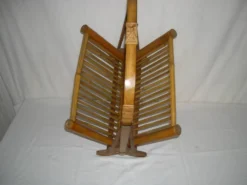 Porte-revue pliant bambou des années 40 - 50