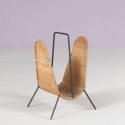 Porte-revues attribué à Carl Auböck des années 1950 en provenance du Danemark