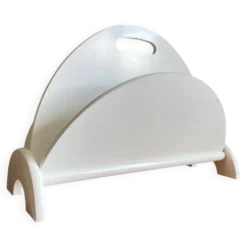 Porte REVUES Blanc Design ANNEES 80