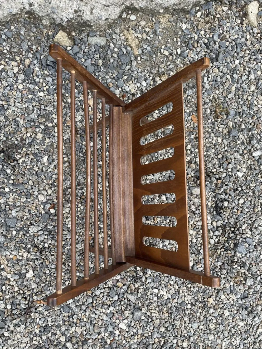 Porte-revue scandinave Braakman vintage