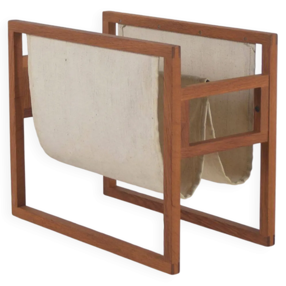 Porte-revues danois par Henning Wind-Hansen pour Sika Mobler, années 1960.