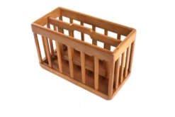 Porte-revues en bois - vintage
