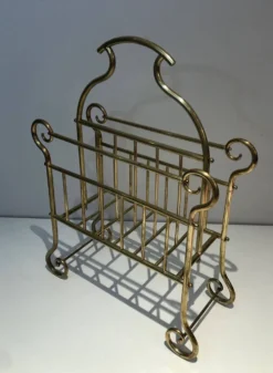 Porte-revues en laiton