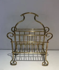Porte-revues en laiton