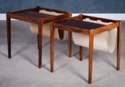 Porte-Revues en Palissandre par Brdr. Furbo, 1960s, Set de 2