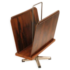 Porte-revues en teck par VAD trevarefabrikk, Norvège, années 1960.