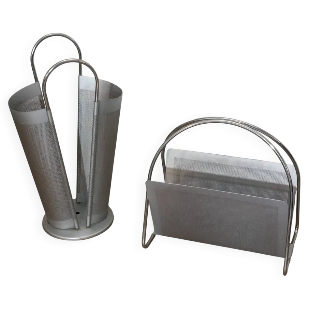 Porte Revues et Porte Parapluies Marius Mascagni 1970s